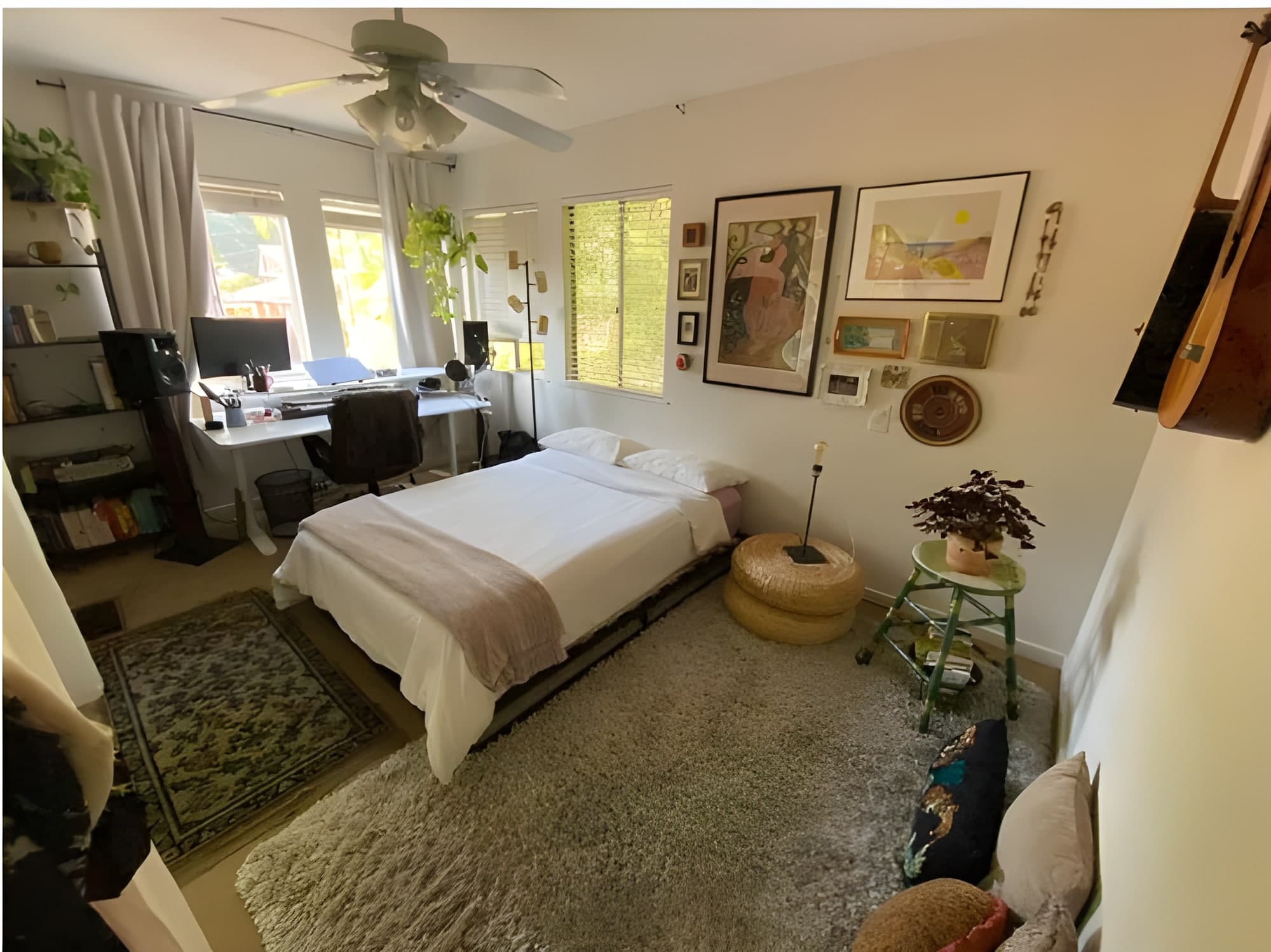 Bedroom after cleaning